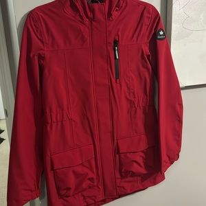 Canadiana rain jacket